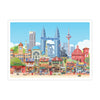 Malaysia Series Postcard: Colorful Malaysia