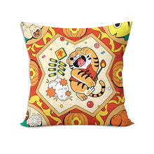 Load image into Gallery viewer, Hooray Golden Shine Cushion Cover (Fire)
