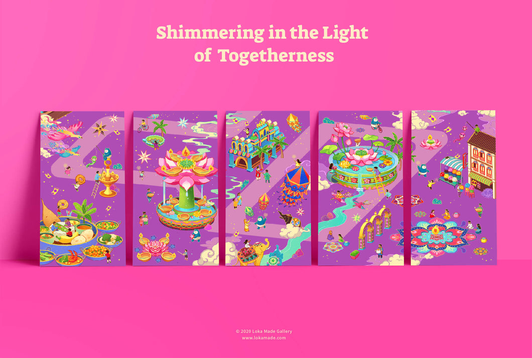 Shimmering in the Light of Togetherness (Deepavali Packet)