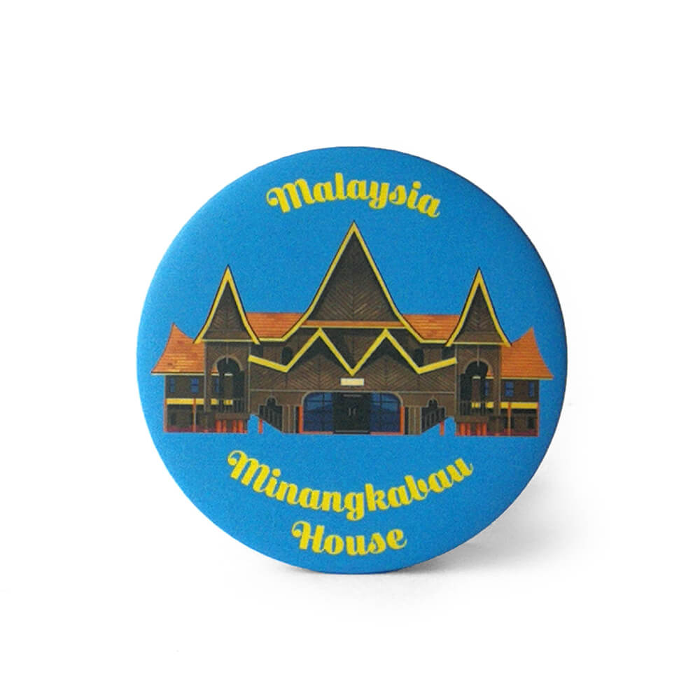 FM31 Magnet Badge: Minangkabau House