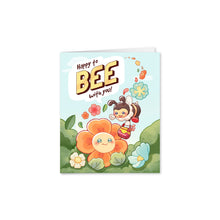 Load image into Gallery viewer, Greeting Card: Happy to bee with you! (GC801)
