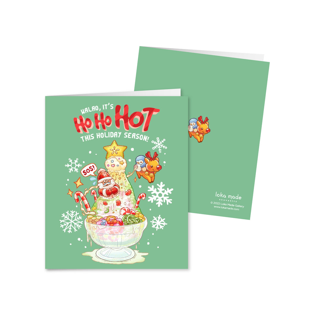 Greeting Card: Walau, it’s ho-ho-hot this holiday season! (GC802)