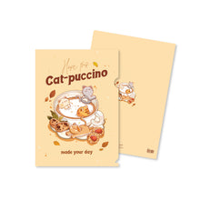 Load image into Gallery viewer, A4 Folder CATpuccino made your day FDB03
