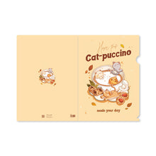 Load image into Gallery viewer, A4 Folder CATpuccino made your day FDB03
