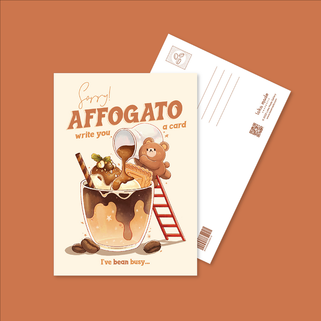 MSP109 Coffeelogy: Sorry AFFOGATO write you a card