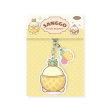 Load image into Gallery viewer, Keychain センゴ  Sanggo - Pine &amp; Pinky (KC902)
