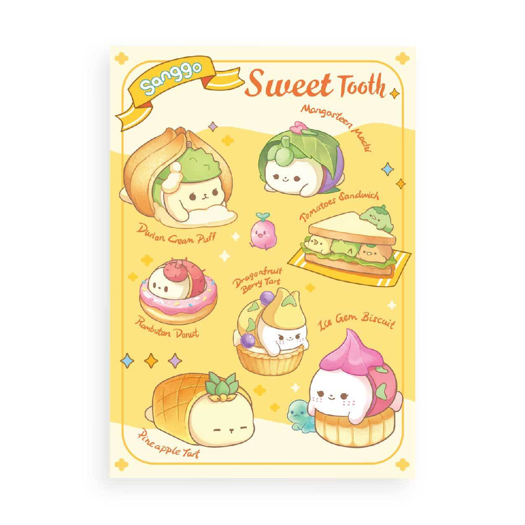 Sanggo Postcard: Sweet Tooth (MSP105)