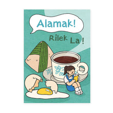 Load image into Gallery viewer, Malaysia Series Postcard: Alamak Rilek La (MSP90)
