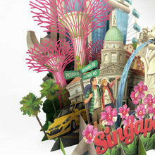 Load image into Gallery viewer, 360 3D Greetings Card: Singapore in a Glimpse TP05
