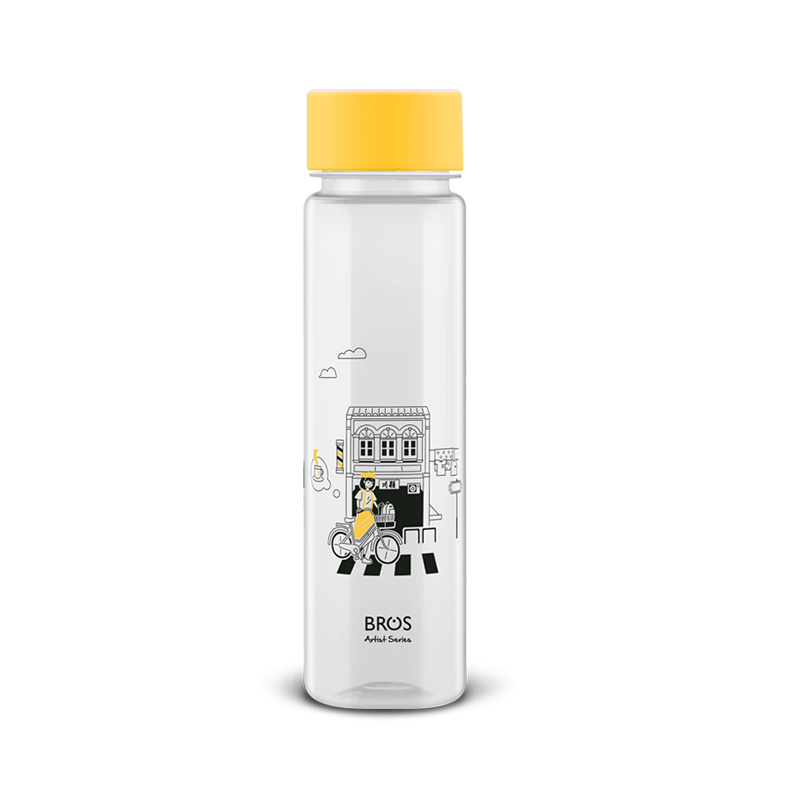 Bros X Loka Made Limited Edition 600ML Bottle (Yellow)