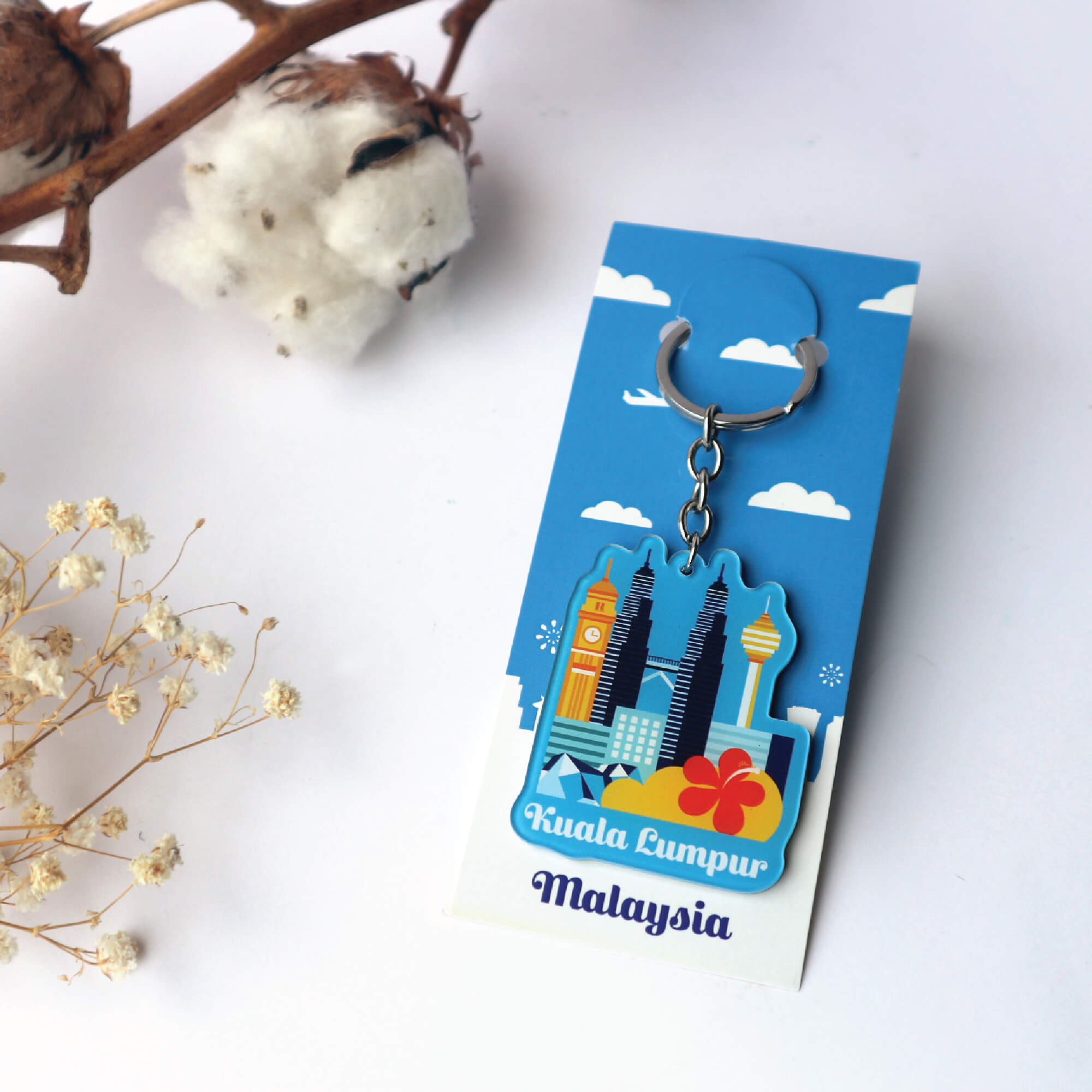 The Rise of Malaysia - Keychain β Loka Made