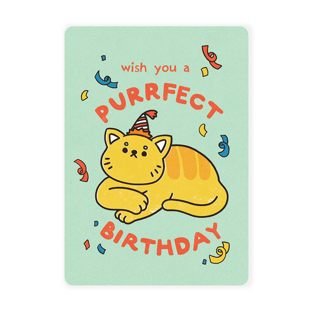 Malaysia Series Postcard: Wish You a Purrfect Birthday (MSP66)