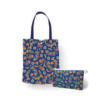 Load image into Gallery viewer, Xmas Special: Tote Bag and Pouch Midnight Hues
