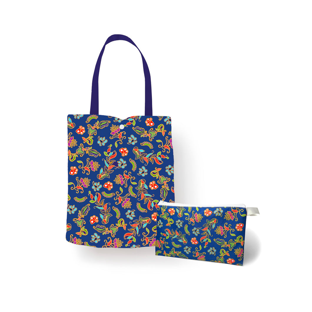 Xmas Special: Tote Bag and Pouch Midnight Hues